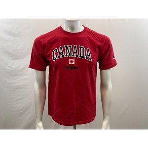 Northern Vibe Men's Red CANADA Banff T-Shirt